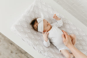 Premium Knit Diaper Changing Pad Cover - Bliss