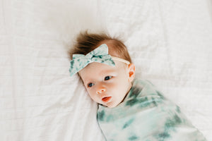 Ribbon Nylon Bow - Bahama