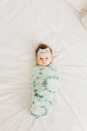 Knit Swaddle Blanket - Bahama