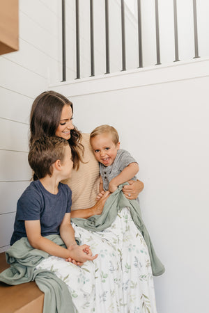 Three-Layer Jumbo Quilt - Haven