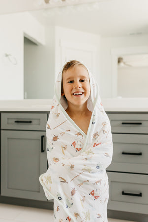 Premium Knit Hooded Towel - Maui