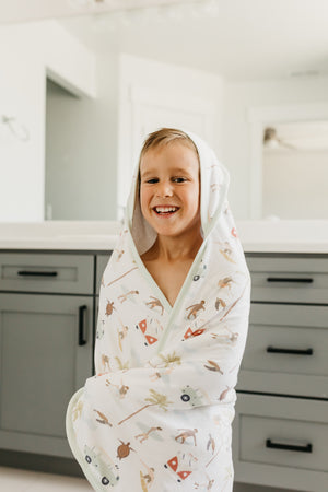 Premium Knit Hooded Towel - Maui