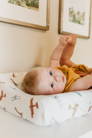 Premium Knit Diaper Changing Pad Cover - Ace