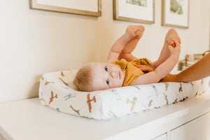 Premium Knit Diaper Changing Pad Cover - Ace