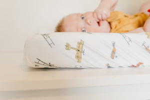 Premium Knit Diaper Changing Pad Cover - Ace