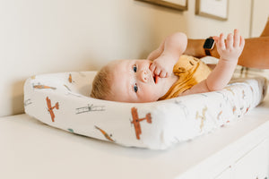 Premium Knit Diaper Changing Pad Cover - Ace