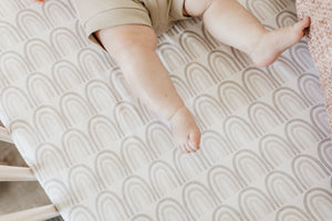 Premium Knit Fitted Crib Sheet - Bliss