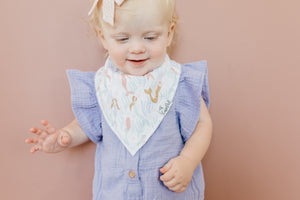 Baby Bandana Bibs - Coral