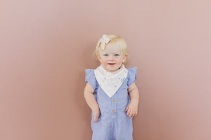 Baby Bandana Bibs - Coral
