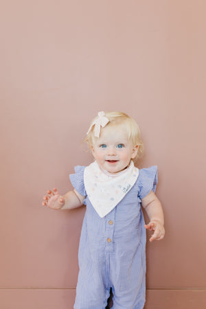 Baby Bandana Bibs - Coral