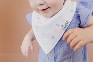 Baby Bandana Bibs - Coral