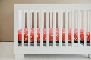 Premium Knit Fitted Crib Sheet - Elmo