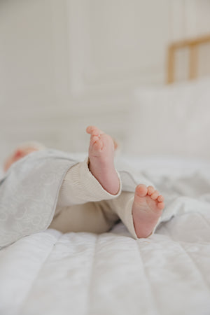 Knit Swaddle Blanket - Peter