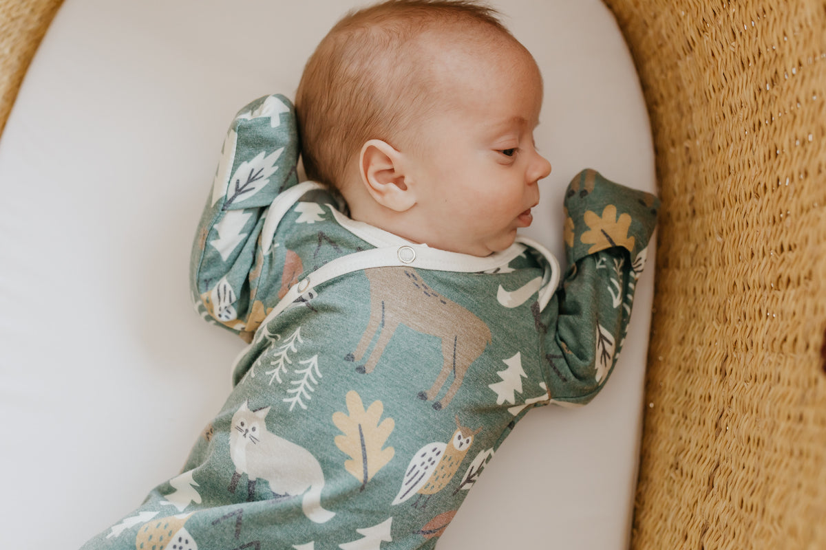 Newborn Knotted Gown - Atwood
