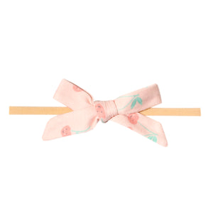 Ribbon Nylon Bow - Cheery
