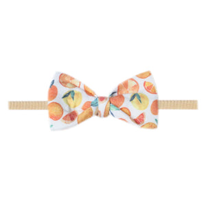 Bowtie Nylon Bow - Citrus