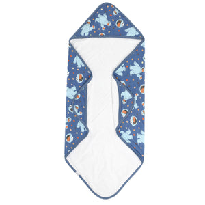 Premium Knit Hooded Towel - Cookie Monster