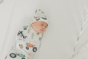 Knit Swaddle Blanket - Jo