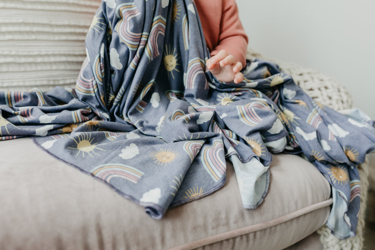 Knit Swaddle Blanket - Hope