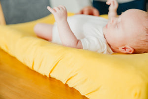Premium Knit Diaper Changing Pad Cover - Banana