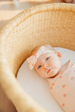 Ribbon Nylon Bow - Cheery