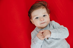 Premium Knit Fitted Crib Sheet - Apple