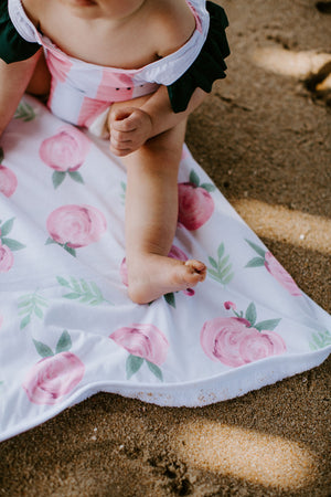 Premium Knit Hooded Towel - Grace