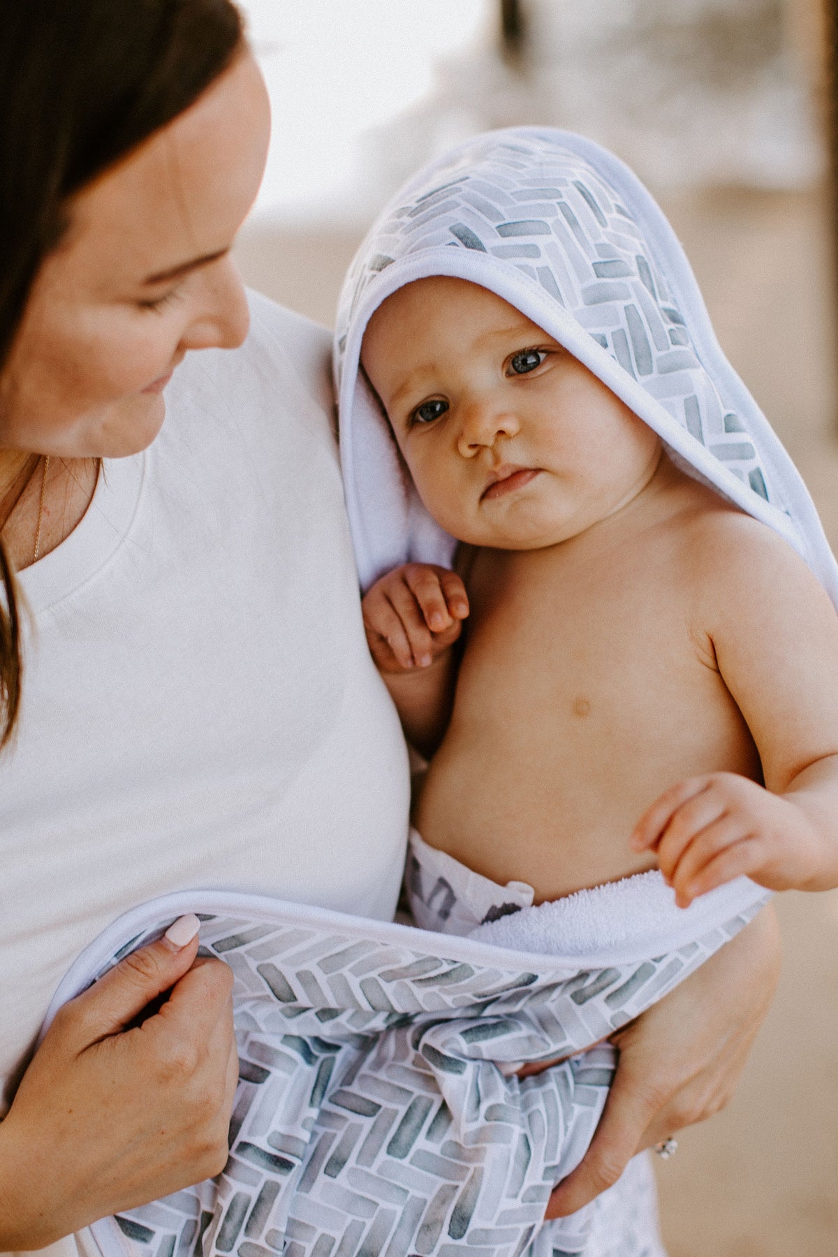 Premium Baby Knit Hooded Towel - Alta