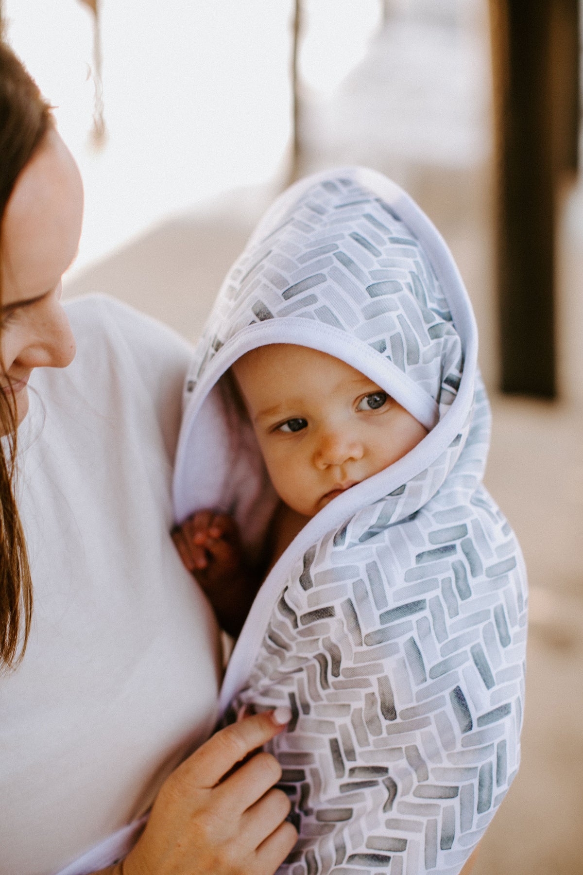 Premium Baby Knit Hooded Towel - Alta