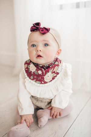 Baby Fashion Bibs - Scarlet