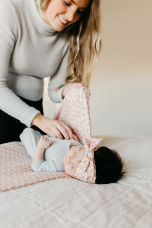 Knit Headband Bow - Star