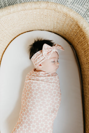 Knit Headband Bow - Star