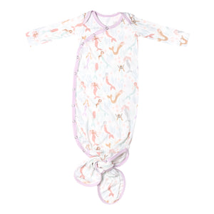 Knotted Gown - Coral