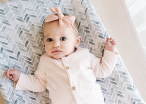 Premium Knit Diaper Changing Pad Cover - Alta