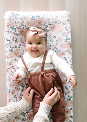 Premium Knit Diaper Changing Pad Cover - Autumn