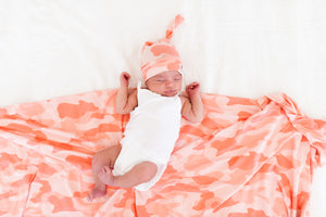 Knit Swaddle Blanket - Remi