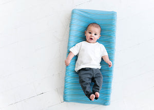 Premium Knit Diaper Changing Pad Cover - Milo
