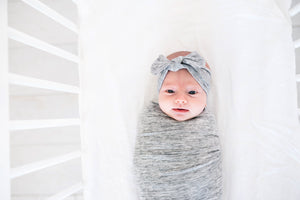Knit Headband Bow - Asher