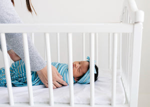 Knit Swaddle Blanket - Milo