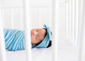Knit Swaddle Blanket - Milo