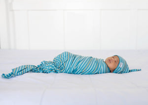 Knit Swaddle Blanket - Milo
