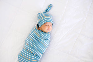 Knit Swaddle Blanket - Milo