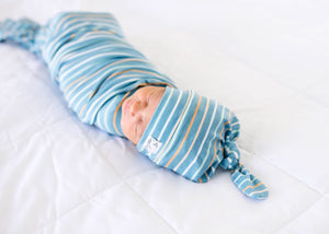 Knit Swaddle Blanket - Milo