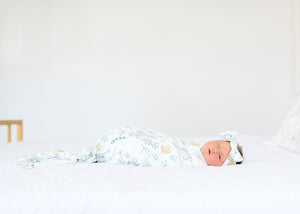 Knit Headband Bow - Aussie