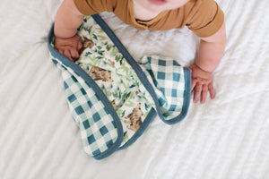 Three-Layer Security Blanket Set - Bear