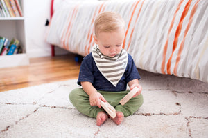 Baby Bandana Bibs - Alpine - Copper Pearl - 3