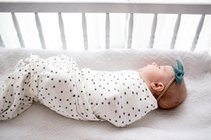 Knit Swaddle Blanket - Willow