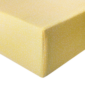 Premium Knit Fitted Crib Sheet - Marigold