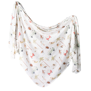 Knit Swaddle Blanket - Maui