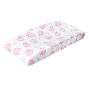 Premium Knit Diaper Changing Pad Cover - Grace